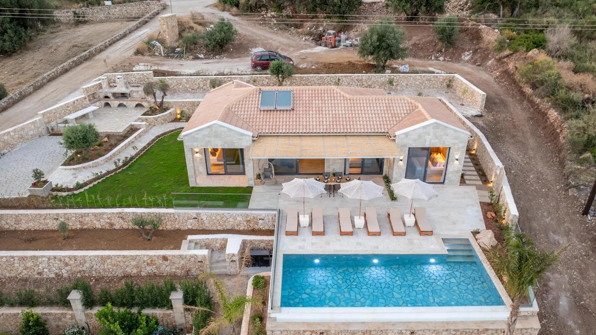 Irena Stone Villas Kefalonia Lourdata